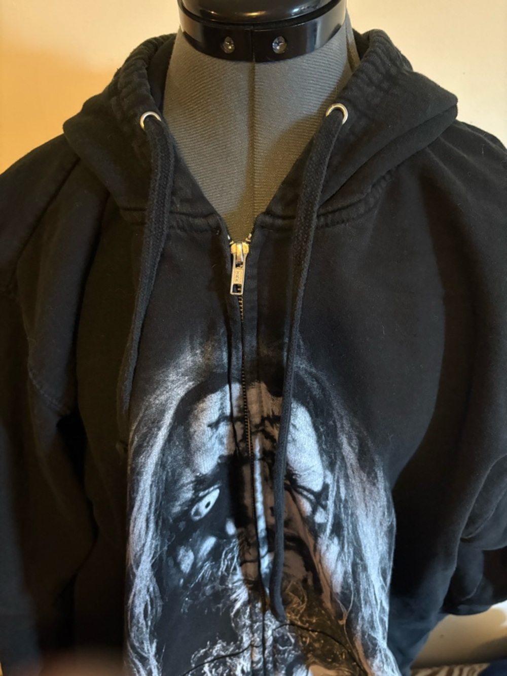 Rob Zombie zip up graphic hoodie - Picture 3 of 4